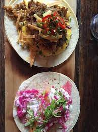 With sriracha slaw and pickled shallot. Baja Style Fish Tacos Picture Of Loco Taqueria Oyster Bar Boston Tripadvisor