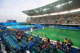 All the best photo and video highlights of diving at the rio 2016 summer games olympics, plus official results and medals by event and athlete. Deep Green Rio S Olympic Diving Pool Goes Off Color Wsj