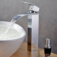 Auralum Elegant Verlangerte Hoch Einhebel Mischbatterie Wasserhahn Armatur Waschtischarmatur Wasserf Waschtischarmatur Waschbecken Armaturen Badezimmerarmatur