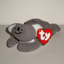 Mcdonald S 1998 Ty Teenie Beanie Babies Mel The Koala Happy Meal Toy W Swing Tag Loose Used