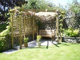We offer a large selection of diy pergola plans to create the perfect outdoor retreat. Corner Pergola Plans