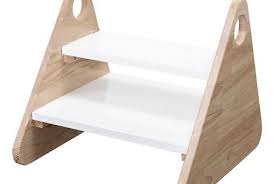 Bloomingville Hocker White Ob Zum Erreichen Hoher Arbeitsflachen In Der Kuche Oder Des Waschbeckens Im Badezimmer Tritthocker Holz Tritthocker Kinder Hocker