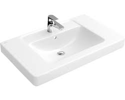 Die filigranen schrankwaschtische verbinden design mit funktion: Villeroy Boch Waschtisch Architectura 80 Cm Weiss 61168001 Bei Hornbach Kaufen