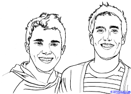 Big time rush coloring pages to print template. Big Time Rush Coloring Pages Printable Coloring Home