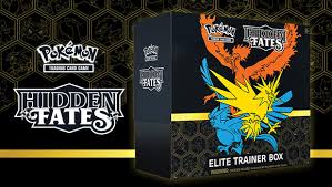 You must be at least 18 years old or have a parent/legal guardian's permission to use our site and our buylist. Pokemon Tcg Hidden Fates Elite Trainer Box Pokemon Com