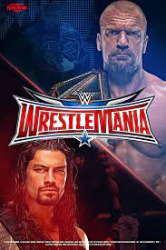 Wrestlemania 32 Poster Wwe Roman Reigns Wrestlemania Wrestlemania 32