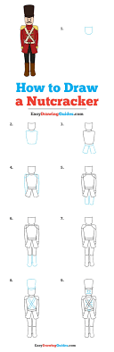 The nutcracker is one of the more iconic statues or characters that people associate with christmas. How To Draw A Nutcracker Really Easy Drawing Tutorial