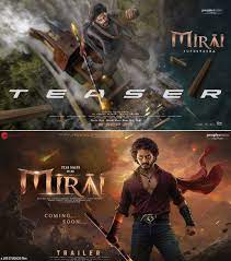 Mirai Hindi Teaser | Teja Sajja | Manchu Manoj | Karthik Gattamneni  https://t.co/9KCchjkJyK Mirai kicks off with a teaser that's short but  incredibly gripping, leaving audiences on the edge of their seats.