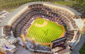 Suntrust Park Map Seating Chart Gates And Entrances Suntrust Park Atlanta Braves Stadium Baseball Park