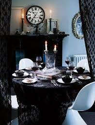 More Shabby Chic Halloween Interior Decor Ideas Shabby Chic Halloween Halloween Table Decorations Spooky Halloween Decorations