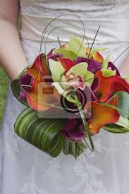 Ähnliche bilder von istock mehr. Lebhafter Hochzeitsstrauss Mit Calla Lilien Und Orchideen Leinwandbilder Bilder Braut Ehe Geschenk Myloview De