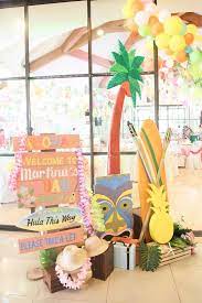 Compare prices on popular products in wall decor. Kara S Party Ideas Hawaiian Luau Inspired Birthday Party Kara S Party Ideas