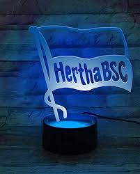 Hertha bsc app top informiert, schneller und näher an hertha bsc als je zuvor! Hertha Bsc Berlin Led Licht Logo Amazon De Sport Freizeit