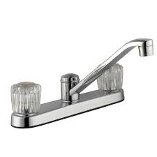 Glacier bay faucets happen to be a cost effectual alternate for other elevated priced brand names. Glacier Bay 2 Handle Kitchen Faucet Chrome The Home Depot Canada
