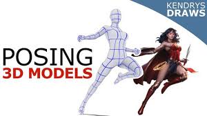 Clip Studio Paint How To Pose 3d Models Clip Studio Paint Clip Studio Paint Brushes Digital Drawing Tablet