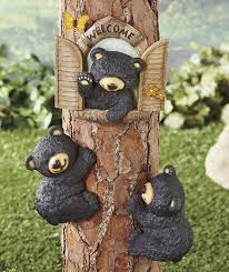 Black Bear Tree Decor Bear Decor Black Bear Decor Tree Decor