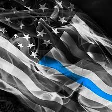Black And White American Flag Meaning No Blue Line Pin On Police Mems