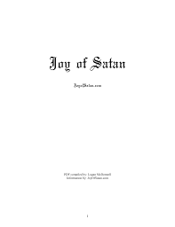 Visitations of angels and other . 1 Joy Of Satan Complete Book
