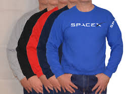 Spacex Space X Elon Musk Tesla Falcon Nasa Space Agency Sweatshirt Ebay