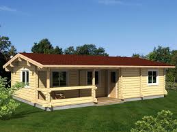 Casa de madera en construcción americana modelo noa. Casa De Madera Evelin 60m2 Mi Casa De Madera