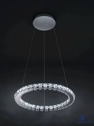 Swarovski Circle Luminaire Chandelier Neenas Lighting Crystal Pendant Lighting Circle Chandelier Circle Pendant Light