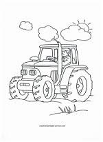 He milked the cow, he sheared the sheep and he dressed the horse. Farm Animal Coloring Pages