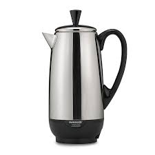 $27.97 (11 used & new offers) fcus stovetop espresso maker, moka pot, 600ml/20oz/12 cup percolator italian coffee maker, classic cafe maker, stainless steel, suitable for induction cookers. Farberware 12 Cup Stainless Steel Percolator Bed Bath Beyond
