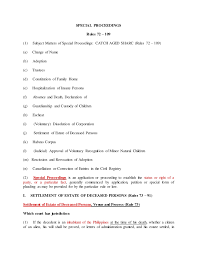 I am petitioning to remove (name) as trustee of the estate of the (name of trust) for the several types of breach or mismanagement can lead to the removal of an executor or trustee, but. Special Proceedings Reviewer