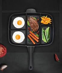 We did not find results for: 5 In 1 Non Stick Divided Grill Fry Oven Meal Skillet Max Mart