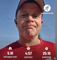 Lovely morning out there for a few miles with Orna😀🏃‍♀️