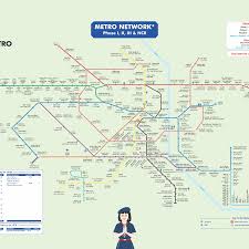 printable delhi metro map complete guide to delhi metro