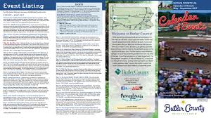 Calendar Of Events May September 2017 By Visit Butler
