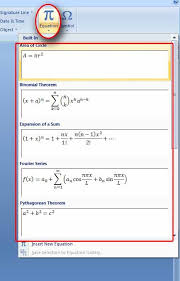 Menyisipkan Simbol Matematika Di Ms Word 2007 Matematika Simbol