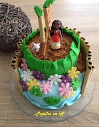 Papilles On Off Gateau Vaiana Moana En Pate A Sucre Gateau Choc Gateaux Vaiana Gateau Chocolat Caramel Gateau