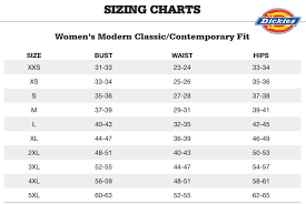 54 Abundant Dickies Clothing Size Chart