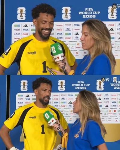 Vozinha, goleiro de Cabo Verde, se emocionou ao descobrir o novo número de seguidores após a partida contra a Espanha na Copa do Mundo. Nesta segunda-feira (15), em entrevista à @cazetv, o