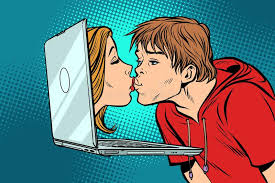 See more of banco de imágenes: Abrazo Virtual Del Hombre Y De La Mujer De La Fecha Pares Carinosos Ilustracion Del Vector Ilustracion De Fecha Virtual 122354552