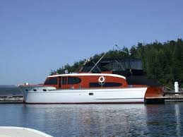 1952 Chris Craft Catalina 50 Deck Boat Yacht Boat