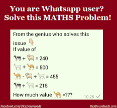 These questions are frequently asked in all interviews and . Are You A Whatsapp User Solve This Whatsapp Math Puzzle Problem