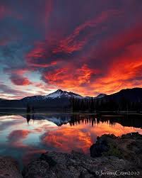 Mountain Sunsets Beautiful Landscapes Beautiful Sky Beautiful Nature