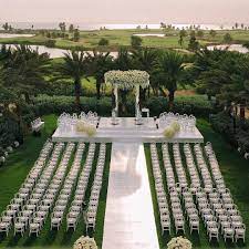 Only One Way To Describe This Vie Garden Weddings Ceremony Nigerian Wedding Decor Outdoor Wedding Ceremony