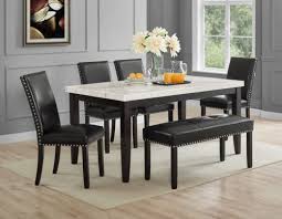 Pelennor 6 piece dining set living spaces farm style bench on. Dining Sets Page 3 Of 4 Steve Silver Company