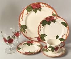 3 salad plates pfaltzgraff delicious 9 apple blossomsfrom $29.99. Franciscan China At Replacements Replacements Ltd