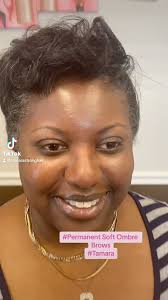 #StrongSalon #I had the pleasure of doing Permanent Soft Ombre’Brows