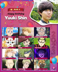 Happy Birthday Yūki Shin! (VA: Kris Rutherford) : r/EdensZero