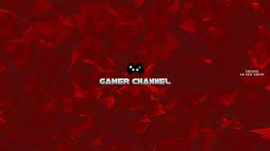 We have something for every type of channel, including themes for the most popular online games like fortnite, call of duty and many more. Gamer Red Youtube Channel Art Banner Vorlage Postermywall