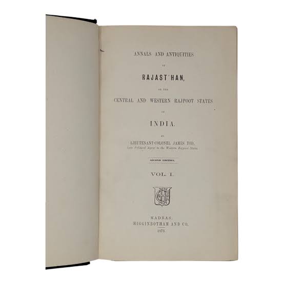 Lieutenant-colonel James Tod - Memoirs Of India