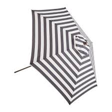 Black And White Striped Cantilever Umbrella 7 Black Stripe Steel Umbrella Outdoor Umbrella Black Stripes Patio Umbrellas