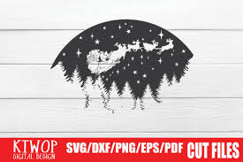 Download Christmas Scene With Santa Graphic By Ktwop Creative Fabrica PSD Mockup Templates