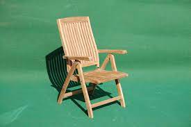 Robert cresswell teak stacking chair. Teak Recliner Chair Garden Teak